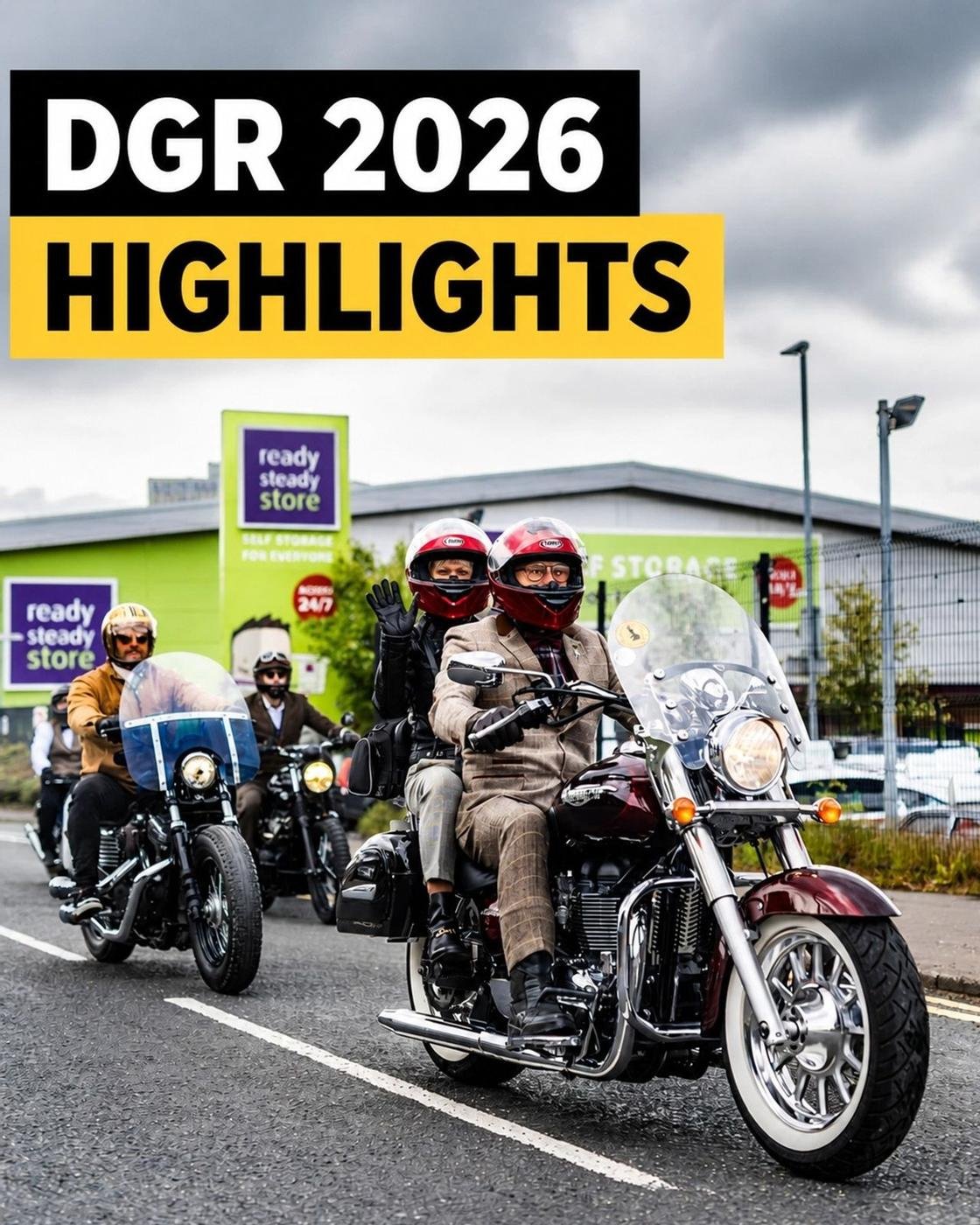 Riders at the Distinguished Gentleman's Ride, Manchester